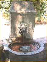 One of the many fountains