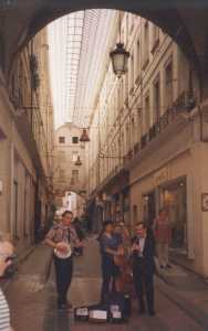 The covered arcade